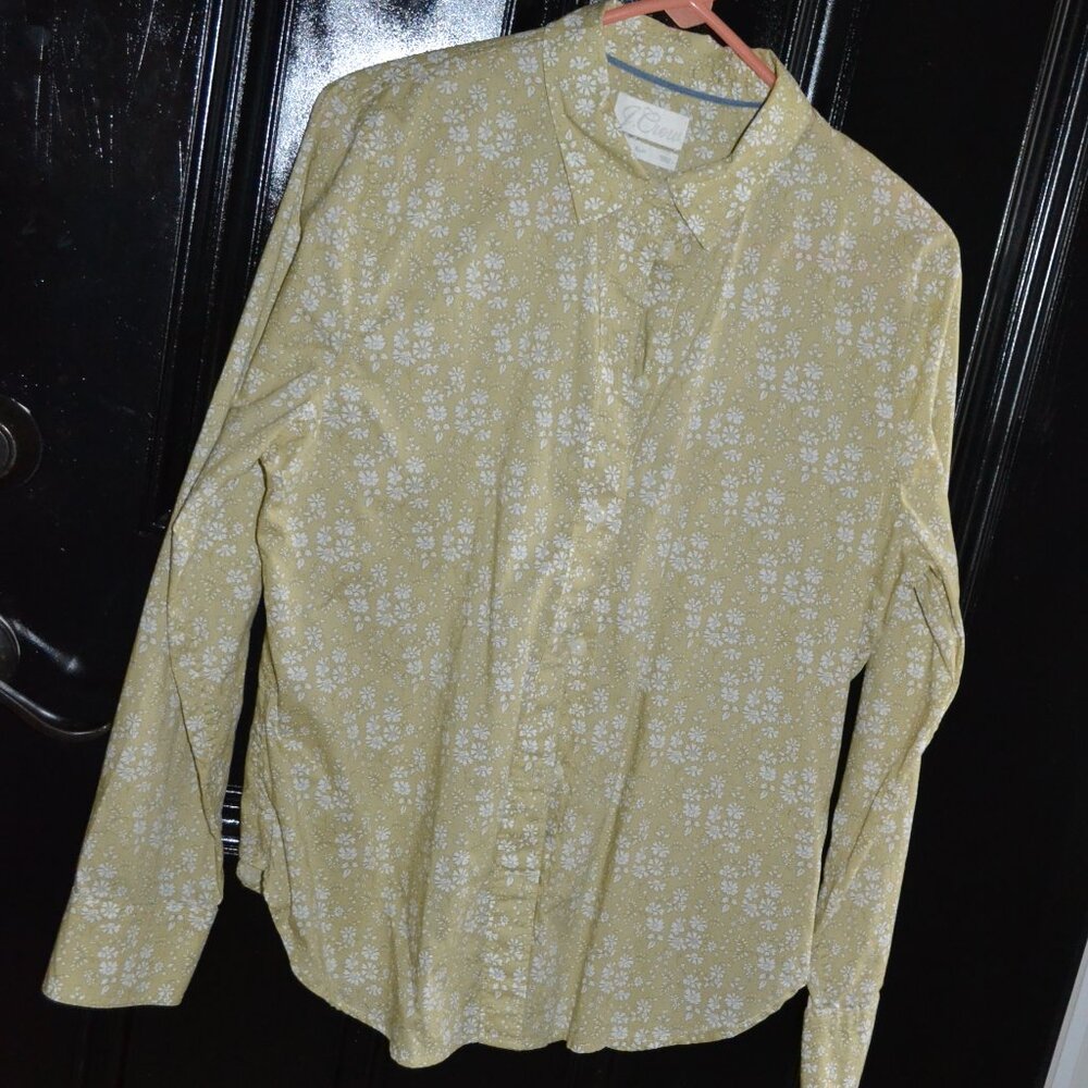 J Crew button down classic style shirt